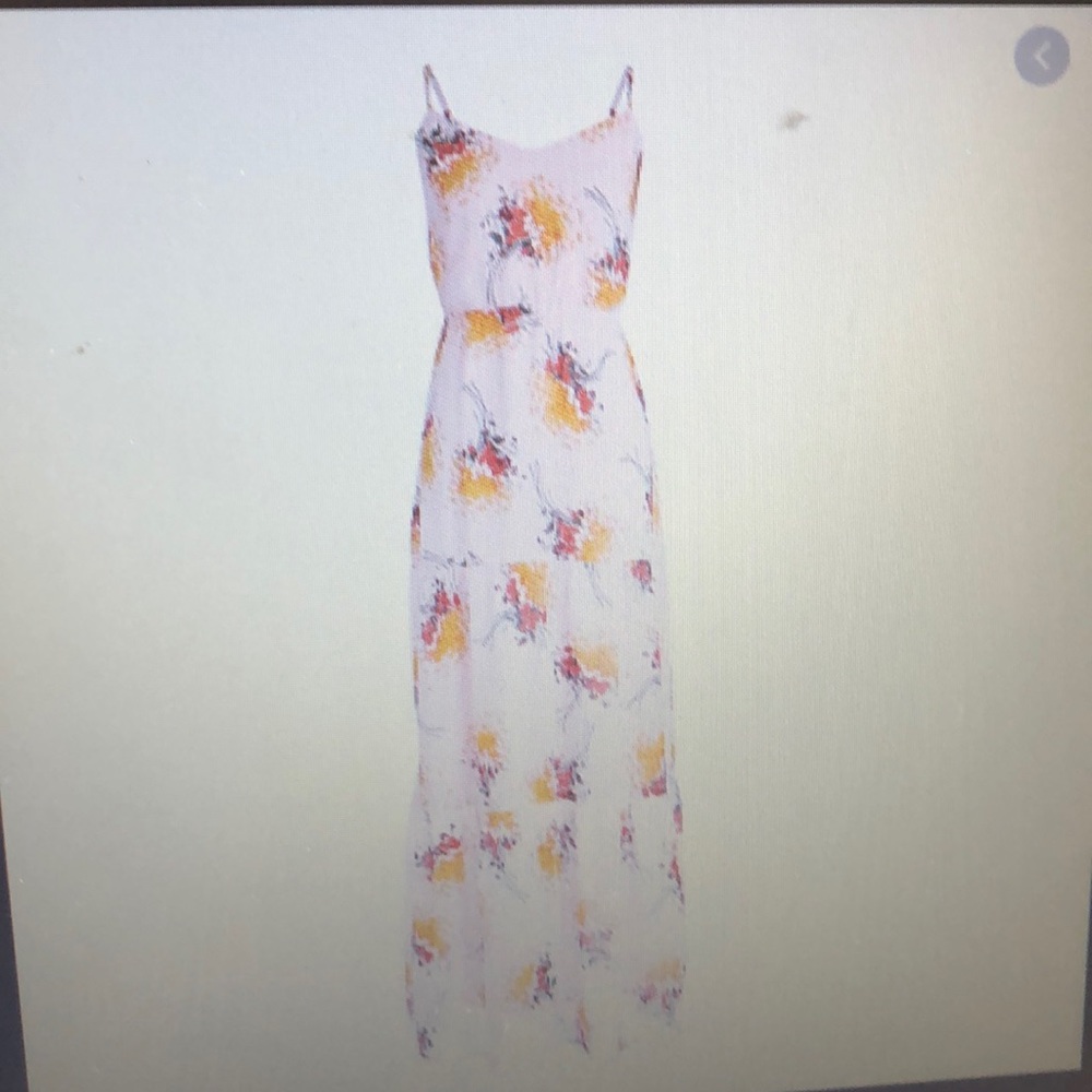 J. Crew pink flower dress